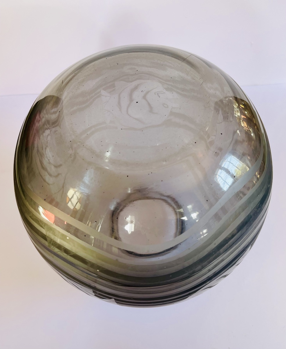 Glass Vase With Fish -photo-4